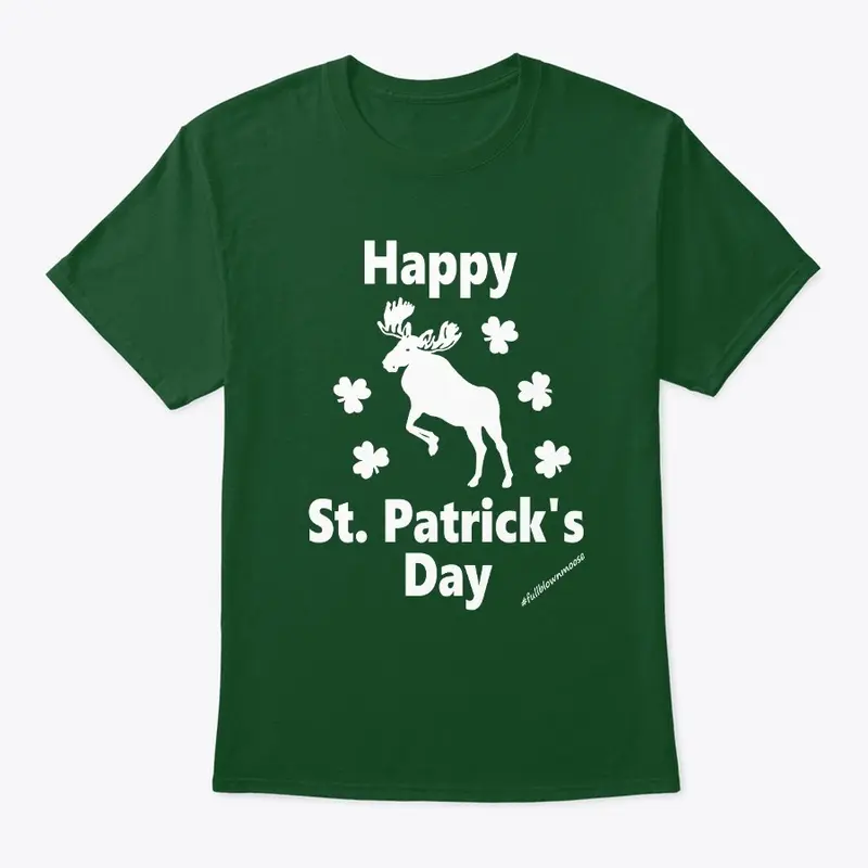 Happy St. Patrick's Day (White Letters)