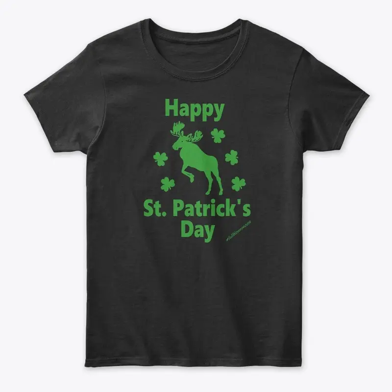 Happy St. Patrick's Day (Green Letters)